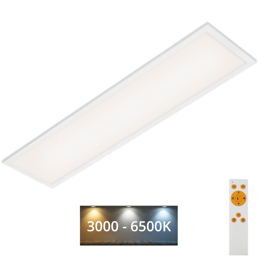 Brilo - LED Prigušiva stropna svjetiljka SLIM LED/24W/230V 3000-6500K 100x25 cm + daljinski upravljač
