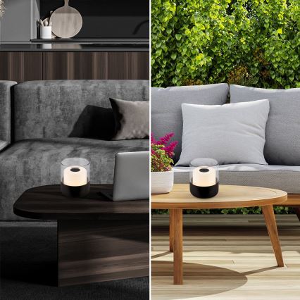 Brilo - LED prigušiva vanjska punjiva stolna lampa LILET LED/2W/5V IP44