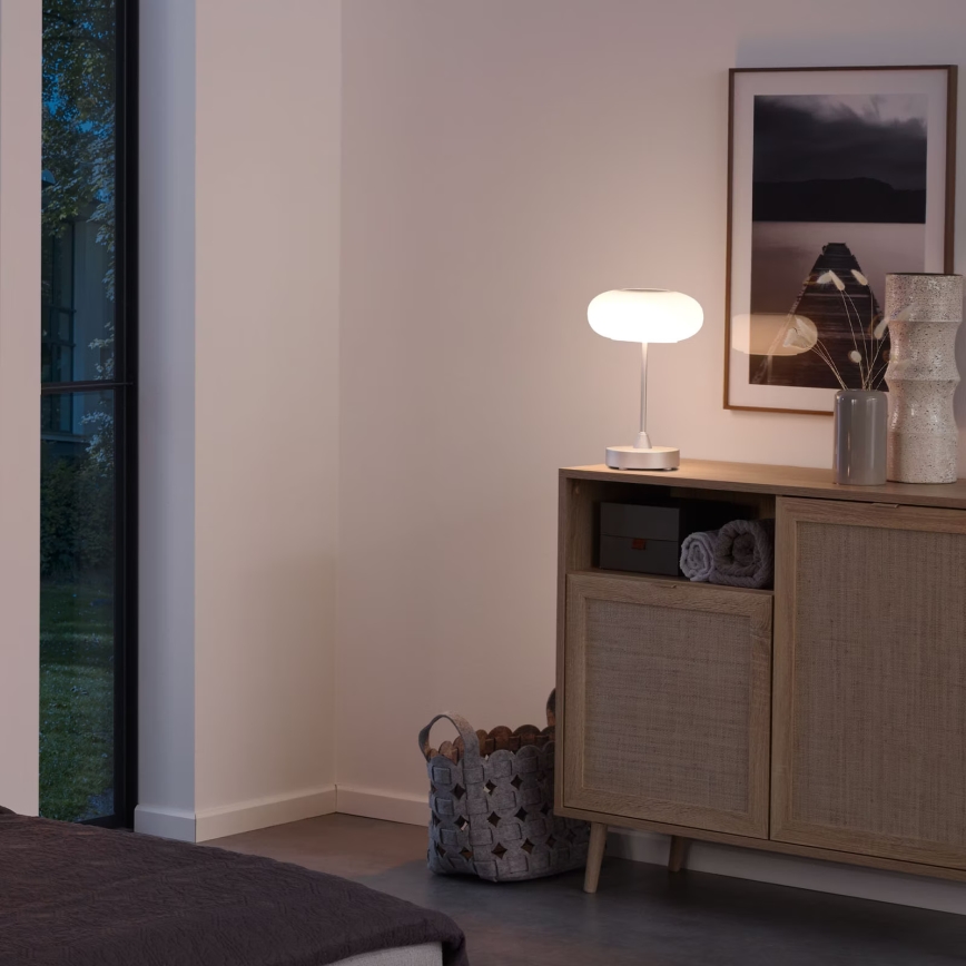 Brilo - LED vanjska punjiva stolna svjetiljka OLANA s mogućnošću prigušivanja LED/3W/5V 3300K IP44