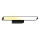 Brilo - LED Prigušiva zidna svjetiljka LED/18W/230V 2700-4000K crna