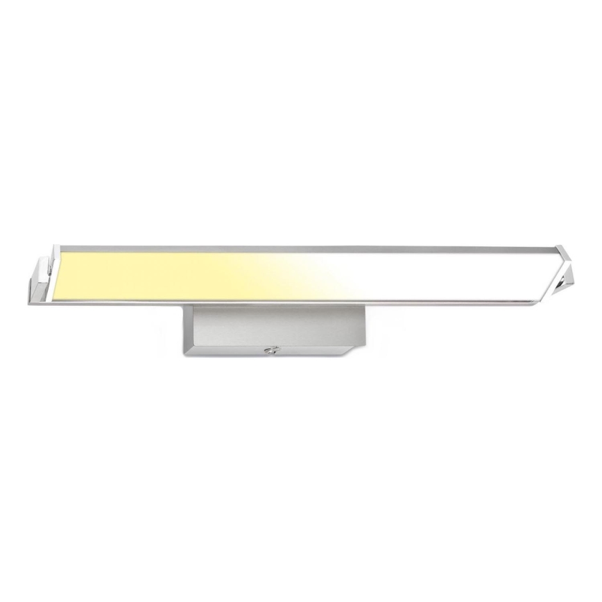 Brilo - LED Prigušiva zidna svjetiljka LED/18W/230V 2700-4000K srebrna