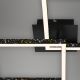 Brilo - LED Prigušivi nadgradni luster FRAME 2xLED/9W/230V