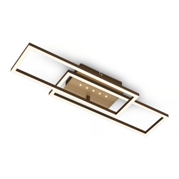 Brilo - LED prigušivo stropno svjetlo LED/30W/230V 3000K smeđa