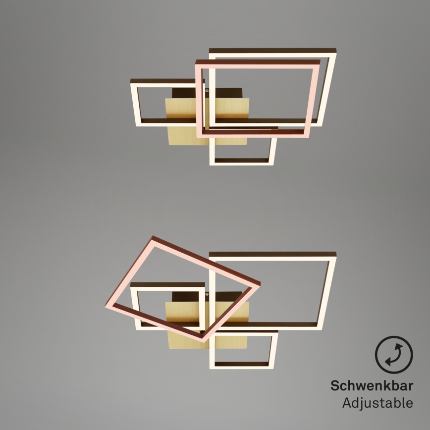 Brilo - LED stropna lampa s mogućnošću prigušivanja FRAME LED/44W/230V