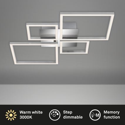 Brilo - LED stropna lampa s mogućnošću prigušivanja FRAME LED/44W/230V