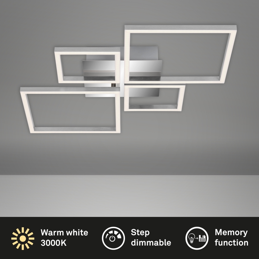 Brilo - LED stropna lampa s mogućnošću prigušivanja FRAME LED/44W/230V