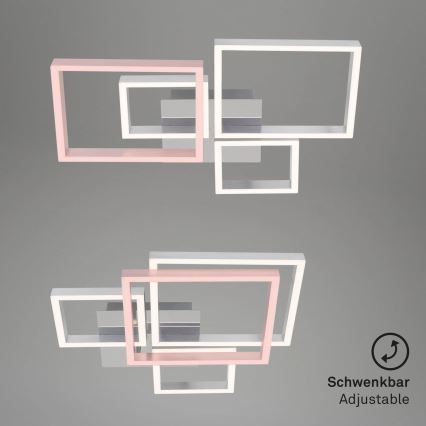 Brilo - LED stropna lampa s mogućnošću prigušivanja FRAME LED/44W/230V