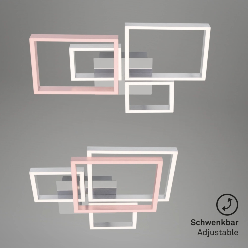 Brilo - LED stropna lampa s mogućnošću prigušivanja FRAME LED/44W/230V