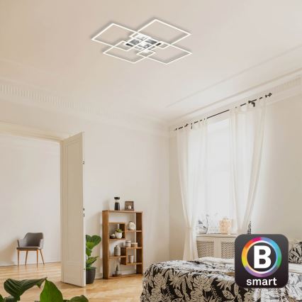 Brilo - LED stropna lampa FRAME LED/50W/230V 2700-6500K Wi-Fi Tuya + daljinski upravljač