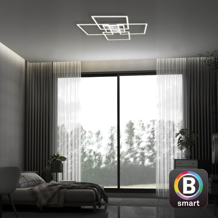 Brilo - LED stropna lampa FRAME LED/50W/230V 2700-6500K Wi-Fi Tuya + daljinski upravljač