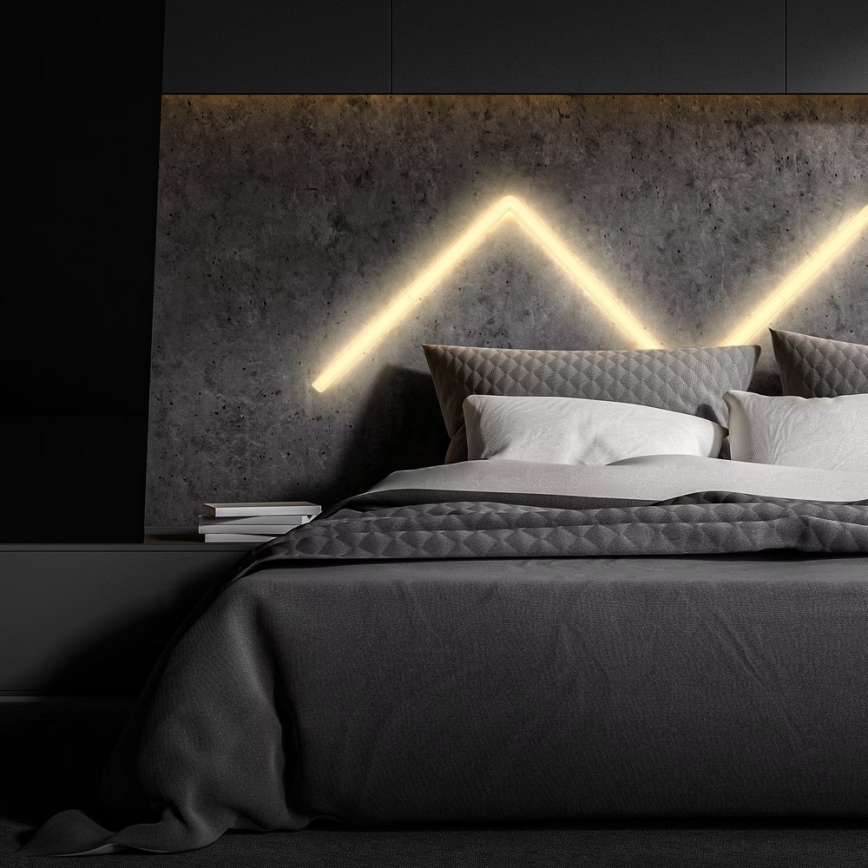 Brilo - LED RGBIC Prigušiva svjetlosna lajsna Smart LED/24W/230V Wi-Fi Tuya