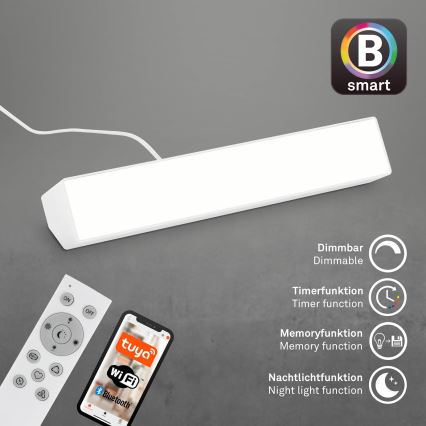 Brilo - LED RGBW Prigušiva stolna lampa LED/9W/230V 3000-6500K Wi-Fi Tuya + daljinski upravljač