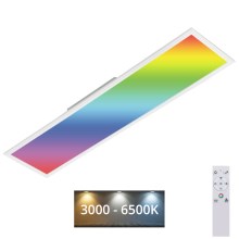 Brilo - LED RGBW Prigušiva stropna svjetiljka SLIM LED/40W/230V 3000-6500K + daljinski upravljač