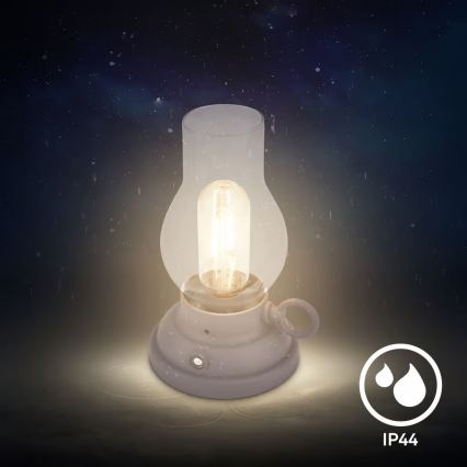 Brilo - LED s možností prigušivanja vanjska punjiva stolna lampa KANEA LED/1,5W/5V IP44 1200 mAh antracit