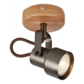 Brilo - LED spot svjetiljka TAHUN 1xGU10/5W/230V 3000K smeđa