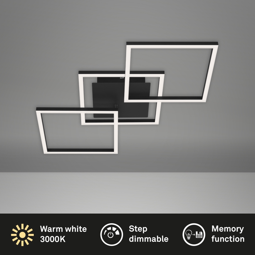 Brilo - LED stropna lampa s mogućnošću prigušivanja FRAME LED/30W/230V