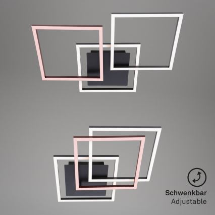 Brilo - LED stropna lampa s mogućnošću prigušivanja FRAME LED/30W/230V