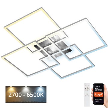 Brilo - LED stropna lampa FRAME LED/50W/230V 2700-6500K Wi-Fi Tuya + daljinski upravljač