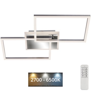 Brilo - LED stropna lampa FRAME s prigušivanjem 2xLED/20W/230V 2700-6500K + daljinski upravljač