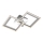 Brilo - LED stropna lampa s prigušivanjem FRAME 2xLED/11W/230V