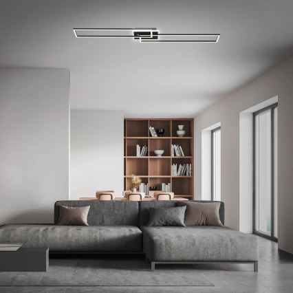 Brilo - LED stropna lampa s prigušivanjem FRAME 2xLED/20W/230V 2700-6500K + daljinski upravljač