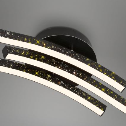 Brilo - LED Stropna svjetiljka LED/19W/230V 3000K crna