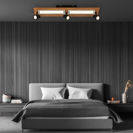 Brilo - LED Stropna svjetiljka LED/24W/230V + 3xGU10/9W 3000K