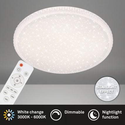 Brilo - LED stropna svjetiljka LED/48W/230V, promjer 60 cm