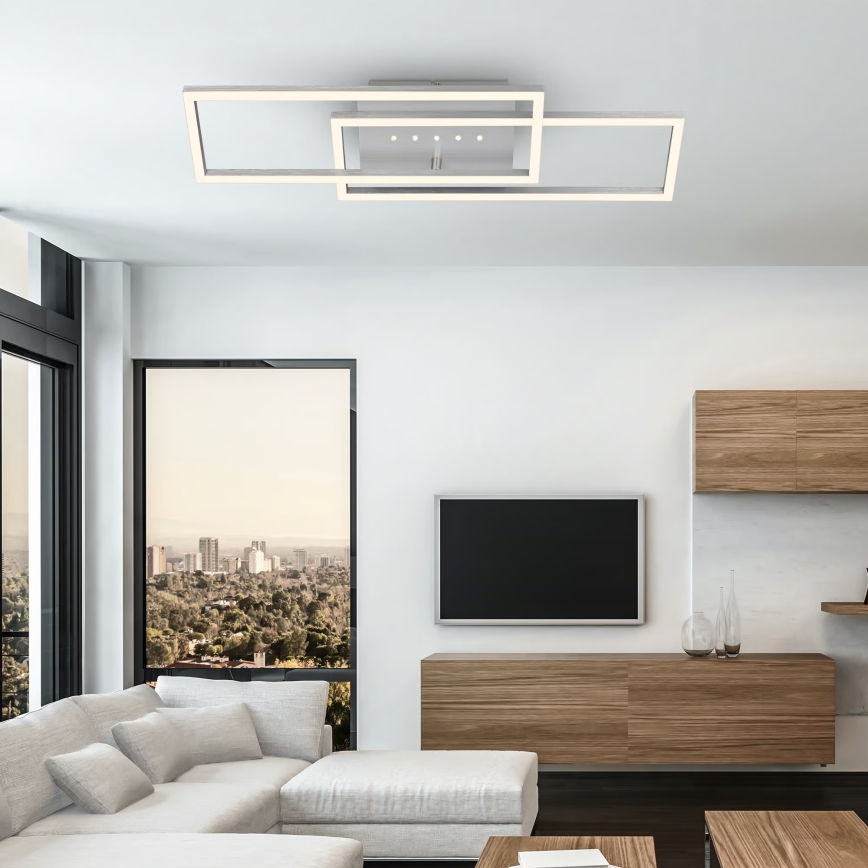 Brilo - LED stropna svjetiljka s mogućnošću prigušivanja LED/30W/230V 3000K matni krom