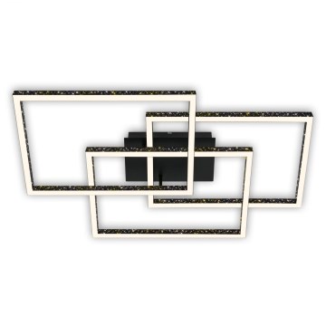 Brilo - LED stropna svjetiljka s prigušivanjem FRAME LED/57W/230V 3000K crna
