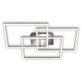 Brilo - LED stropna svjetiljka s prigušivanjem FRAME LED/57W/230V 3000K mat krom