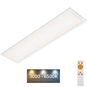 Brilo - LED stropna svjetiljka s prigušivanjem SLIM LED/24W/230V 3000-6500K 100x25 cm + daljinski upravljač