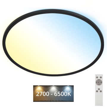 Brilo - LED stropna svjetiljka s prigušivanjem SLIM LED/31W/230V 2700-6500K + daljinski upravljač