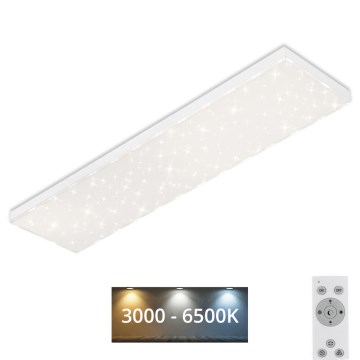 Brilo - LED stropna svjetiljka s prigušivanjem STARRY SKY LED/24W/230V 3000-6500K + daljinski upravljač