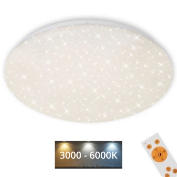 Brilo - LED stropna svjetiljka s prigušivanjem SVEMIRSKO NEBO LED/40W/230V 3000-6000K + daljinski upravljač