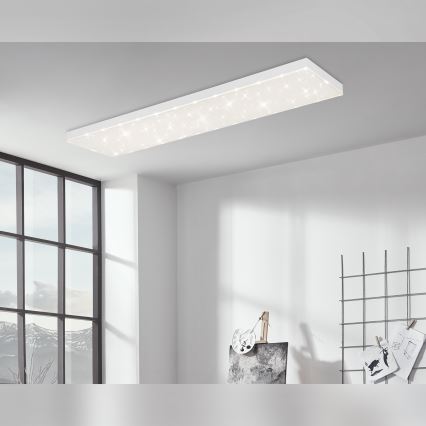 Brilo - LED stropna svjetiljka s prigušivanjem STARRY SKY LED/24W/230V 3000-6500K + daljinski upravljač