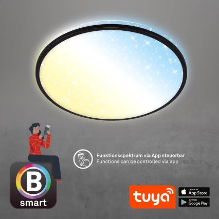 Brilo - LED stropna svjetiljka s prigušivanjem SVEMIRSKO NEBO LED/42W/230V 3000-6500K Wi-Fi Tuya + daljinski upravljač