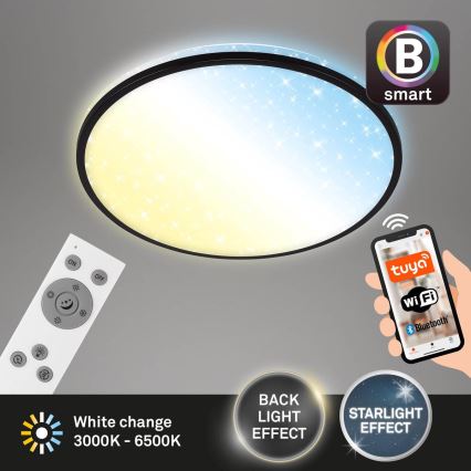 Brilo - LED stropna svjetiljka s prigušivanjem SVEMIRSKO NEBO LED/42W/230V 3000-6500K Wi-Fi Tuya + daljinski upravljač