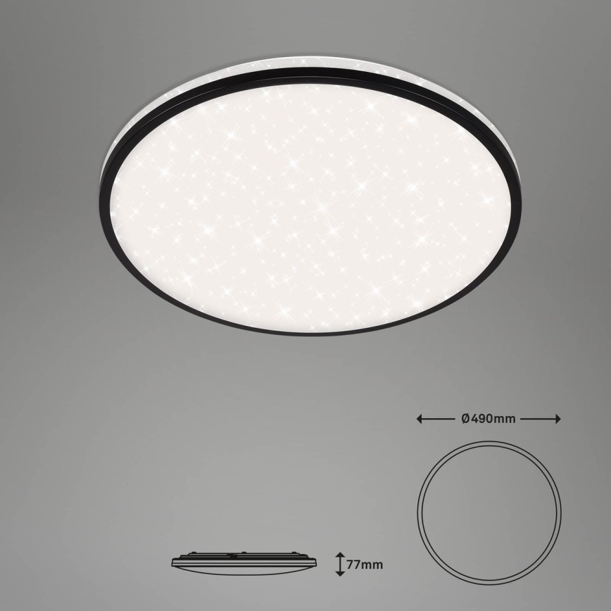 Brilo - LED stropna svjetiljka s prigušivanjem SVEMIRSKO NEBO LED/42W/230V 3000-6500K Wi-Fi Tuya + daljinski upravljač