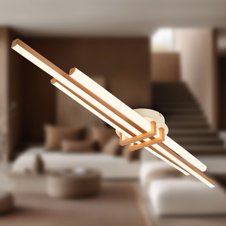 Brilo - LED stropna svjetiljka TINKA LED/30W/230V 3000K bakrena