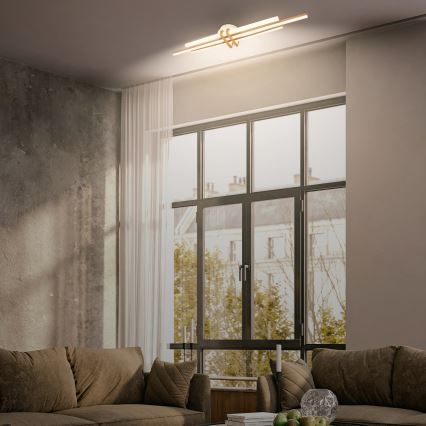Brilo - LED stropna svjetiljka TINKA LED/30W/230V 3000K bakrena