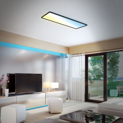 Brilo - LED stropna svjetiljka s prigušivanjem SLIM LED/23W/230V 2700-6500K + daljinski upravljač