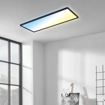 Brilo - LED stropna svjetiljka s prigušivanjem SLIM LED/23W/230V 2700-6500K + daljinski upravljač