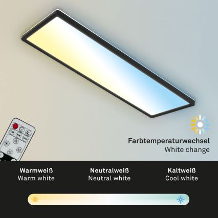 Brilo - LED stropna svjetiljka s prigušivanjem SLIM LED/23W/230V 2700-6500K + daljinski upravljač