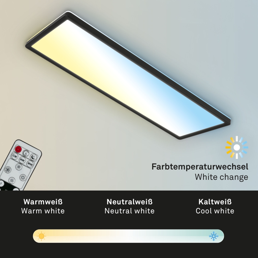 Brilo - LED stropna svjetiljka s prigušivanjem SLIM LED/23W/230V 2700-6500K + daljinski upravljač