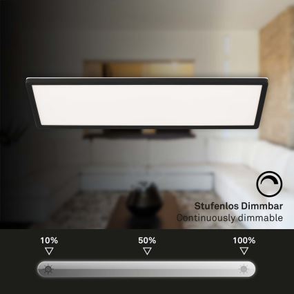 Brilo - LED stropna svjetiljka s prigušivanjem SLIM LED/23W/230V 2700-6500K + daljinski upravljač