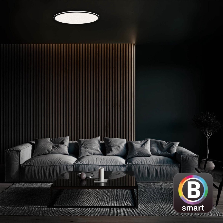 Brilo - LED stropna svjetiljka s prigušivanjem STARRY SKY LED/24W/230V 3000-6500K Wi-Fi Tuya + daljinski upravljač