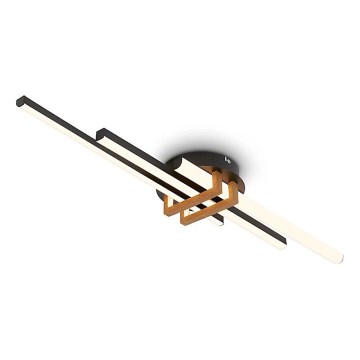 Brilo - LED stropno svjetlo TINKA LED/21W/230V 3000K crno