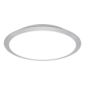 Brilo - LED stropno svjetlo za kupaonicu CTS LED/21W/230V 3000/4000K IP44 Ø 37 cm matni krom