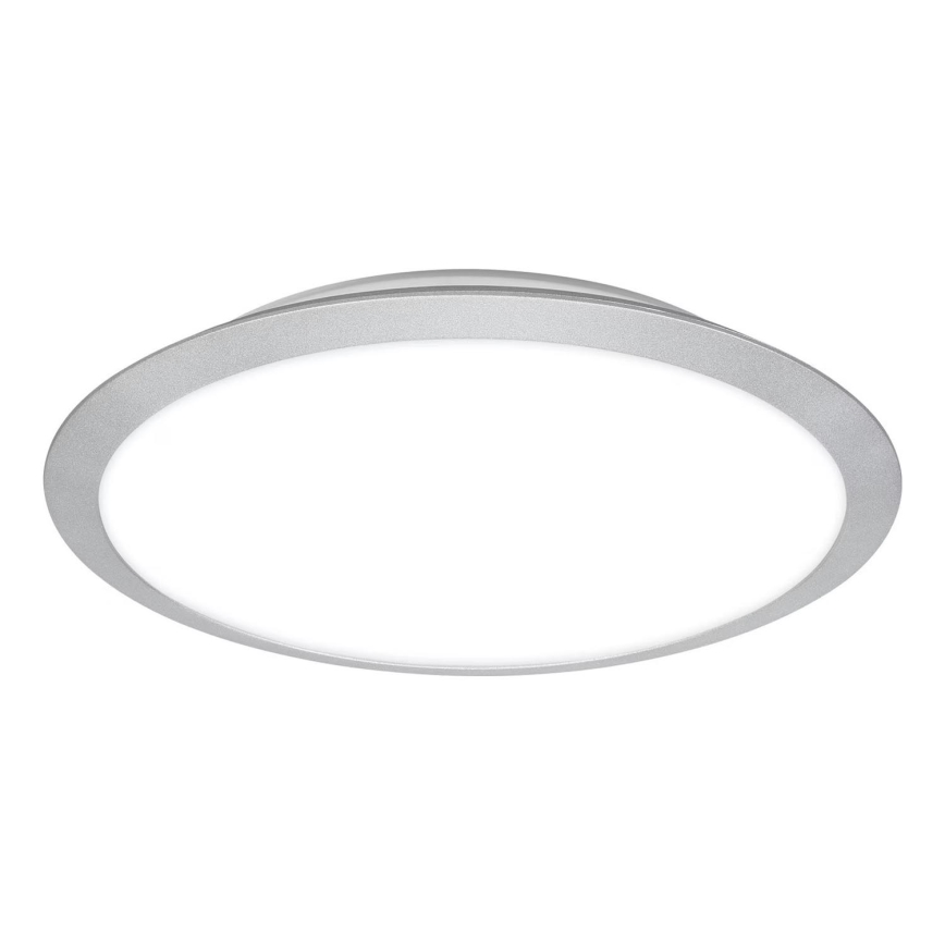 Brilo - LED stropno svjetlo za kupaonicu CTS LED/21W/230V 3000/4000K IP44 Ø 37 cm matni krom